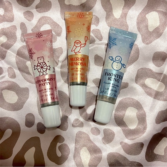 NWT Bath & Body Works Lip Gloss 3 Count - Picture 1 of 1
